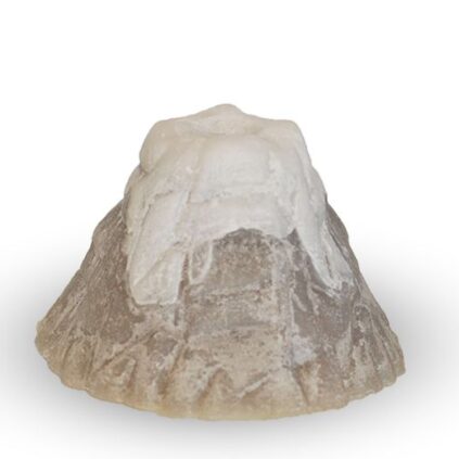 Bougie en forme de volcan