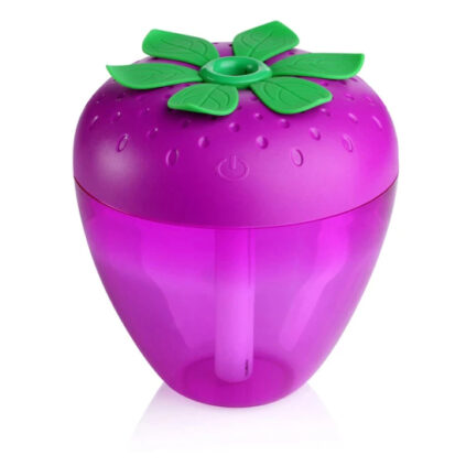 Humidificateur en forme de fraise de couleur violet